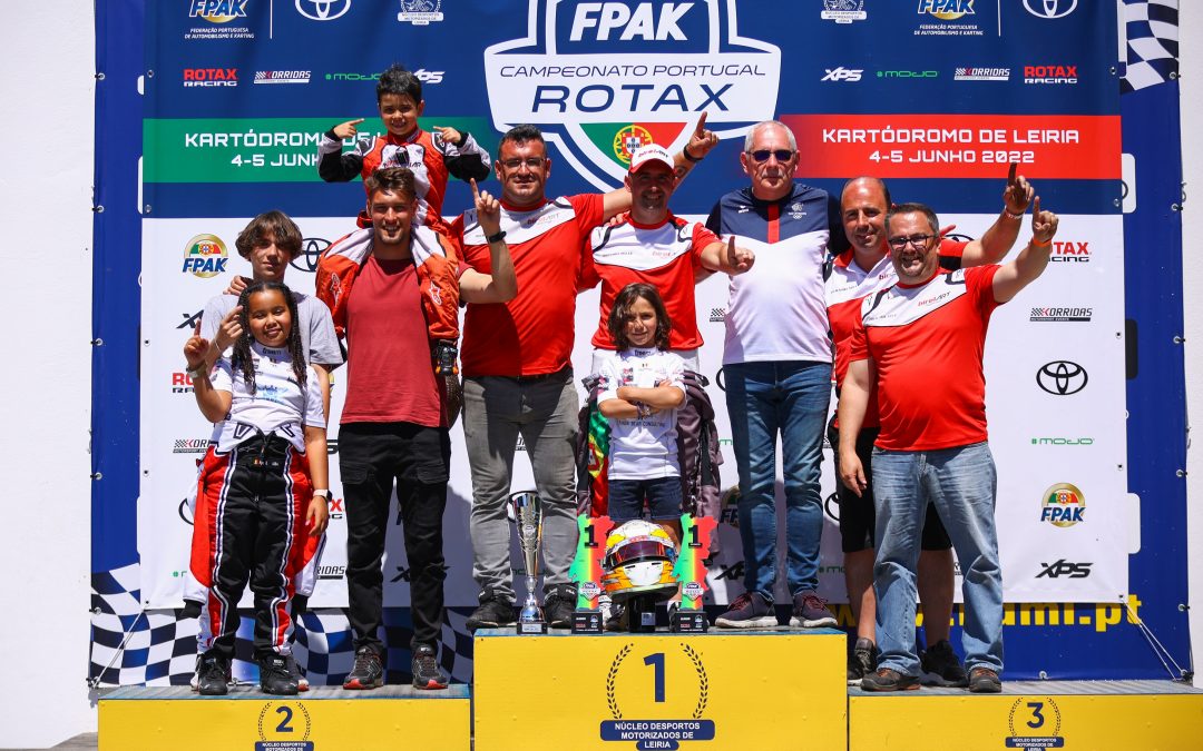 EKO/Birel ART Portugal vence no campeonato de Portugal Rotax
